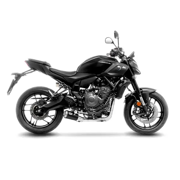 Escape completo LV-10 Black Edition LEOVINCE EXHAUST LV-10 YAMAHA MT-07 / R7 / XSR 700 B