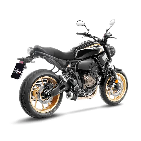 Escape completo LV-10 Black Edition LEOVINCE EXHAUST LV-10 YAMAHA MT-07 / R7 / XSR 700 B