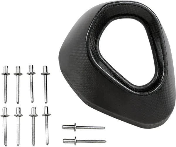 Tapa de extremo de repuesto AKRAPOVIC END CAP CF TYPE 1