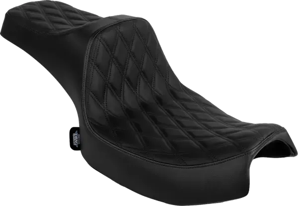 Asiento Predator III para Indian DRAG SPECIALTIES SEAT PREDATOR III 2-UP DOUBLE DIAMOND SOLAR