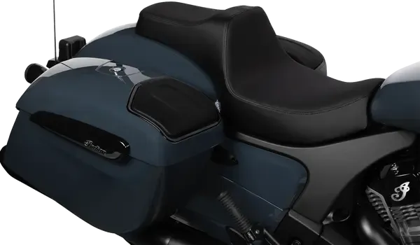 Asiento Predator III DRAG SPECIALTIES SEAT PREDATOR III 2-UP SMOOTH para Indian