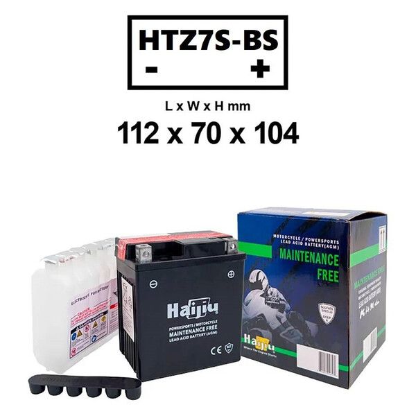 BATERIA HAIJIU HTZ7S-BS