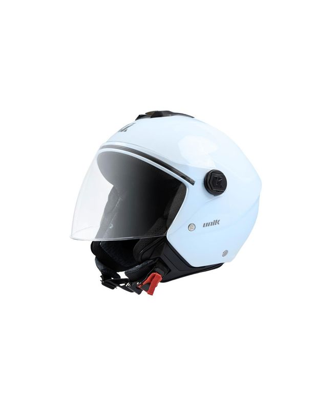 Casco jet UNIK VERTEX Baby Blue Mate Casco jet UNIK VERTEX Baby Blue Mate