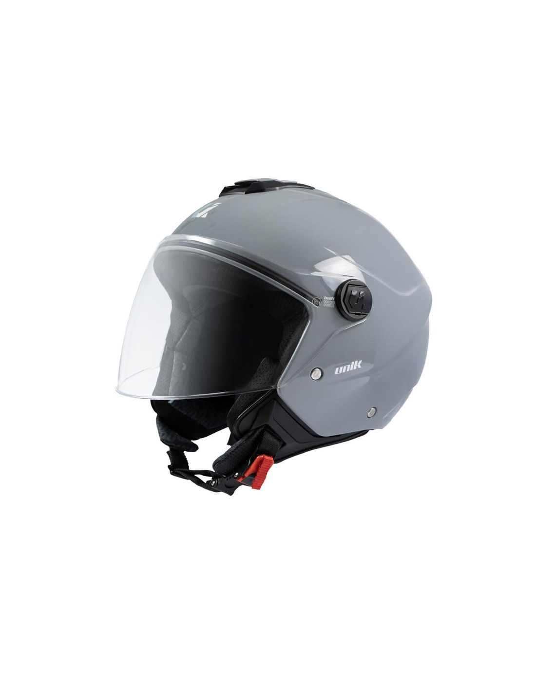 Casco jet UNIK VERTEX Gris Nardo