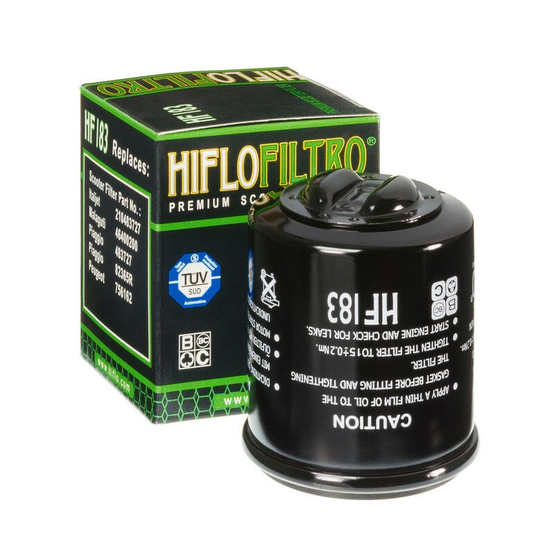 Filtro de aceite HIFLOFILTRO - HF183 para Aprilia / Derbi / Gilera / Piaggio