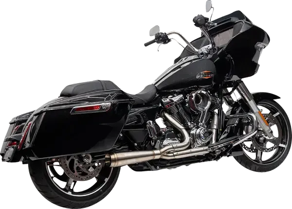 Sistema de escape 2-into-1 Assault Sistema de escape 2-into-1 Assault para Harley Davidson FLHXSTSE 1977 ABS Street Glide ST CVO 121 H.O.