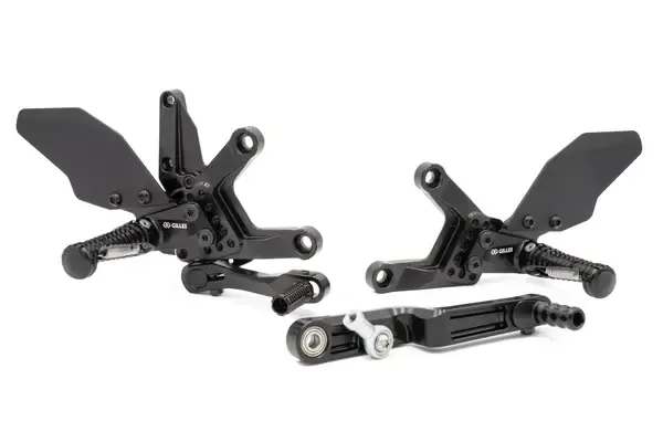 Estriberas ajustables AS31GT3 GILLES TOOLING ADJUSTABLE REARSET AS31GT3 BLACK HONDA CB 1000 ABS