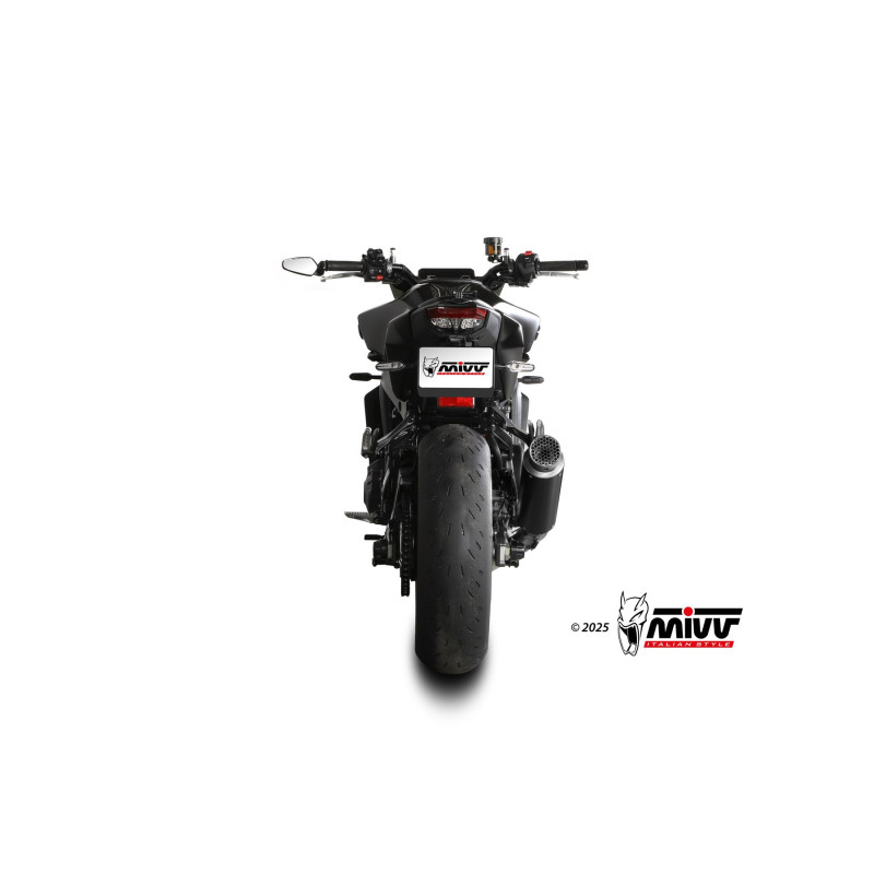 Mivv Escape Completo 3x1 GPpro Black Yamaha MT-09 / SP / FZ-09 2024-26 / R9 2025-26