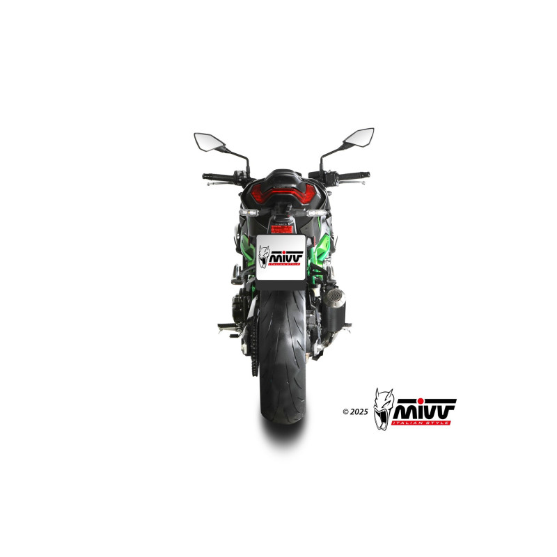 Escape Mivv Slip-On MK3 Carbono Kawasaki Z900 2025-26