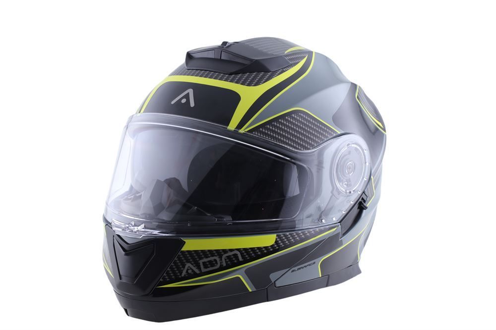 Casco Modular ADN AUDACE TOURER BLACK FLUO