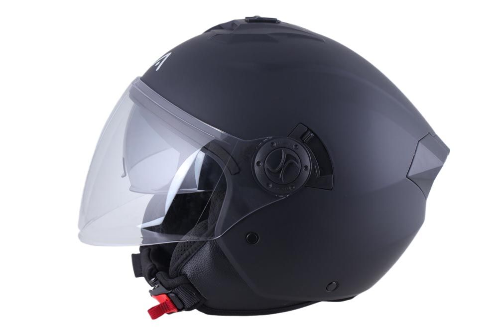 Casco Jet ADN MOJITO NEGRO MATE
