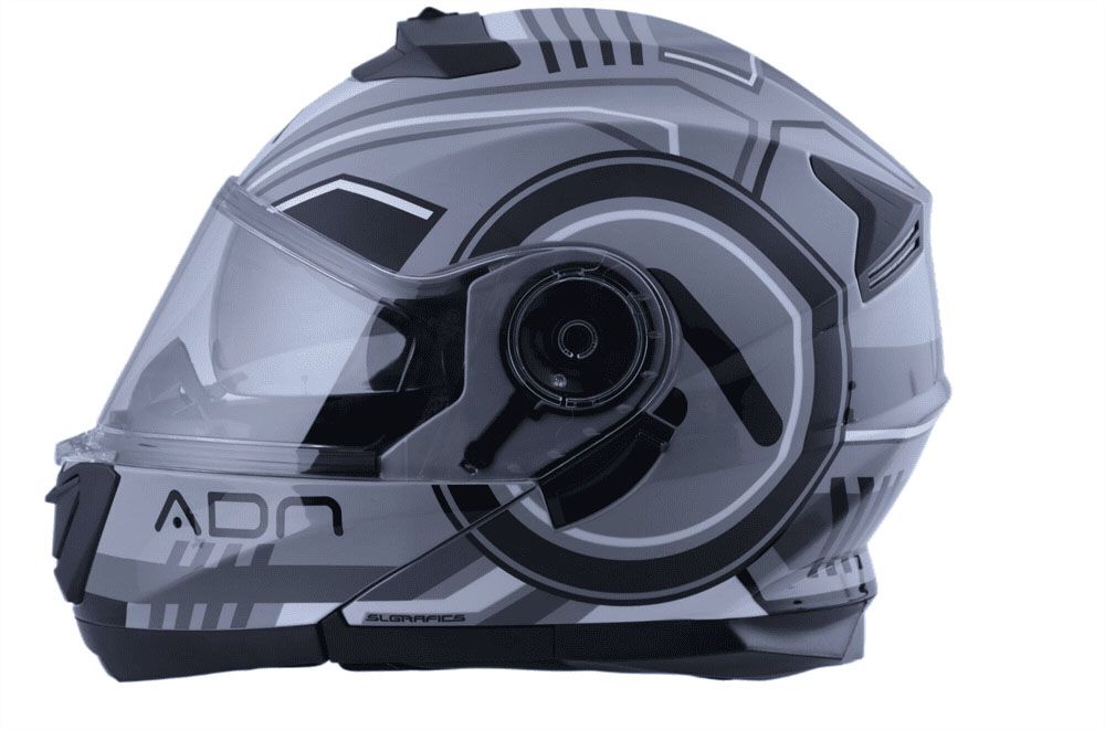 Casco Modular ADN AUDACE PULSAR GREY WHITE