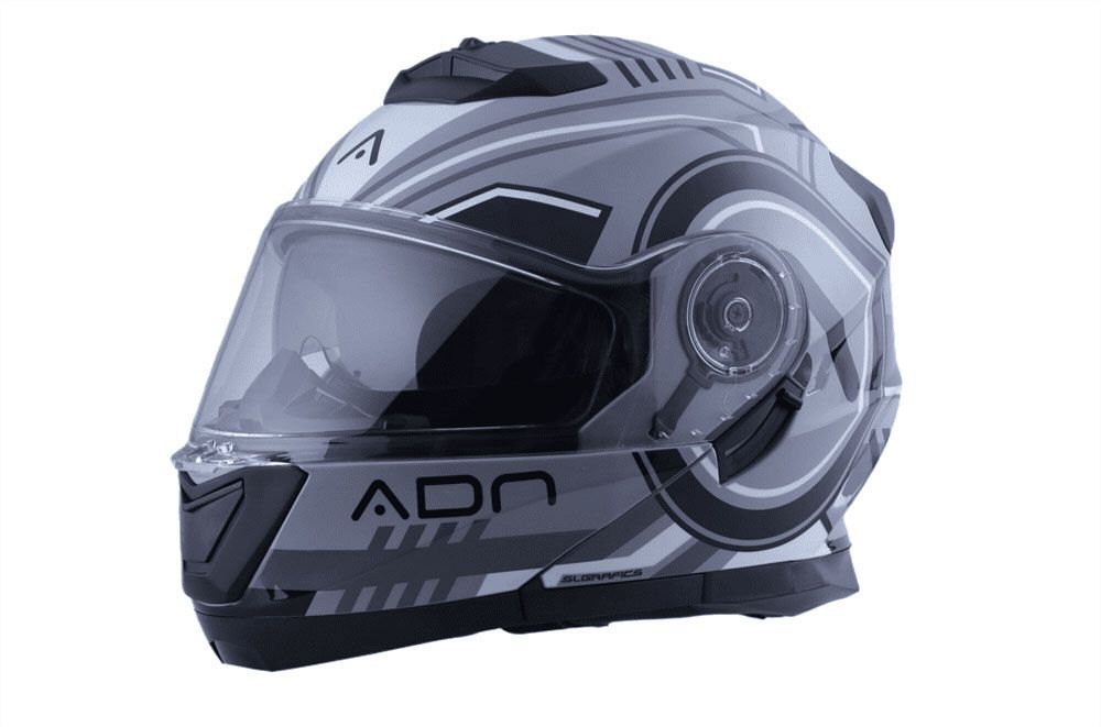 Casco Modular ADN AUDACE PULSAR GREY WHITE