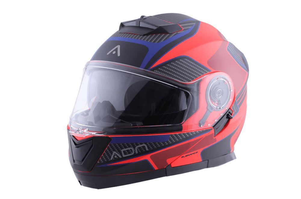 Casco Modular ADN AUDACE TOURER BLUE RED