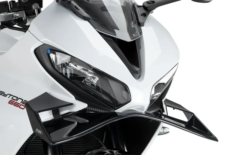 Alerones frontales GP TRIUMPH DAYTONA 660 2025 (Typ:DAY660) Alerones frontales GP TRIUMPH DAYTONA 660 2025 (Typ:DAY660)
