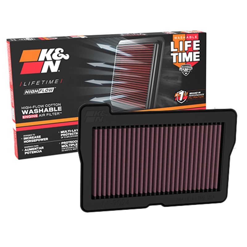 FILTRO AIRE de alto rendimiento K&N para YAMAHA MT-09