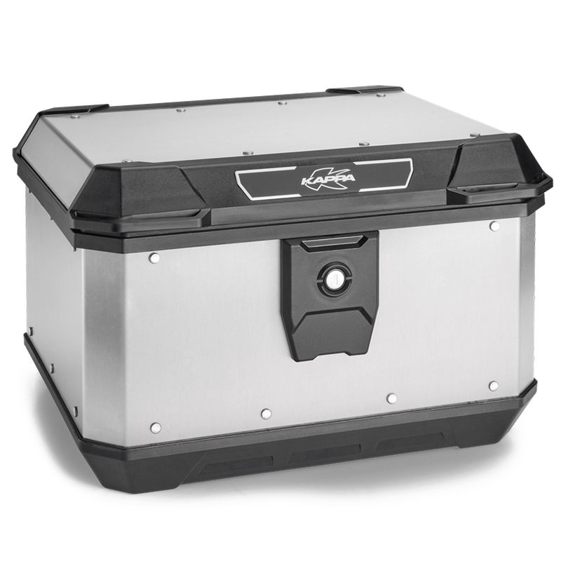 MALETA KAPPA ML 40LTS K´METROBOX ALUMINIO NATURAL MONOLOCK