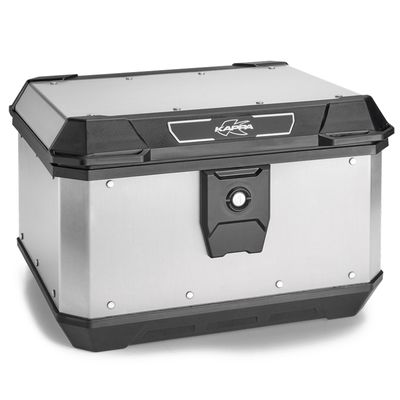 MALETA KAPPA ML 40LTS K´METROBOX ALUMINIO NATURAL MONOLOCK MALETA KAPPA ML 40LTS K´METROBOX ALUMINIO NATURAL MONOLOCK