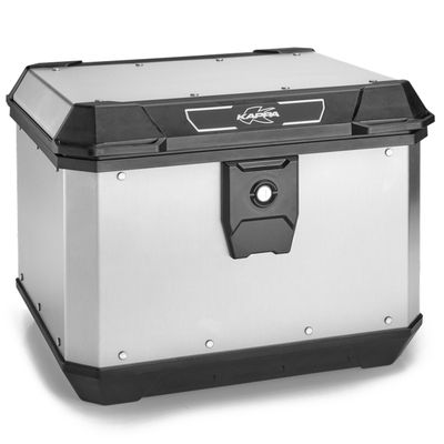 MALETA KAPPA ML 50LTS K´METROBOX ALUMINIO NATURAL MONOLOCK MALETA KAPPA ML 50LTS K´METROBOX ALUMINIO NATURAL MONOLOCK