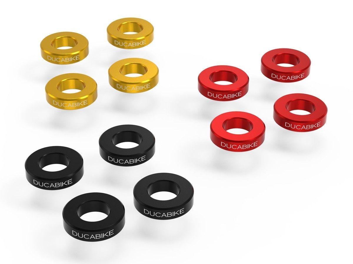DUCABIKE DPF01 - ESPACIADORES DE LA PINZA DE FRENO DELANTERA para APRILIA RSV4 / TUONO