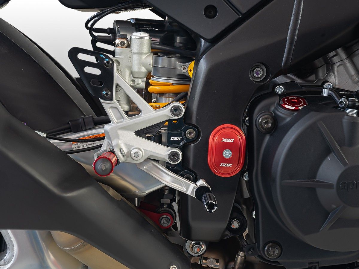 DUCABIKE Reposapiés traseros OEM - Aprilia RSV4 / TUONO