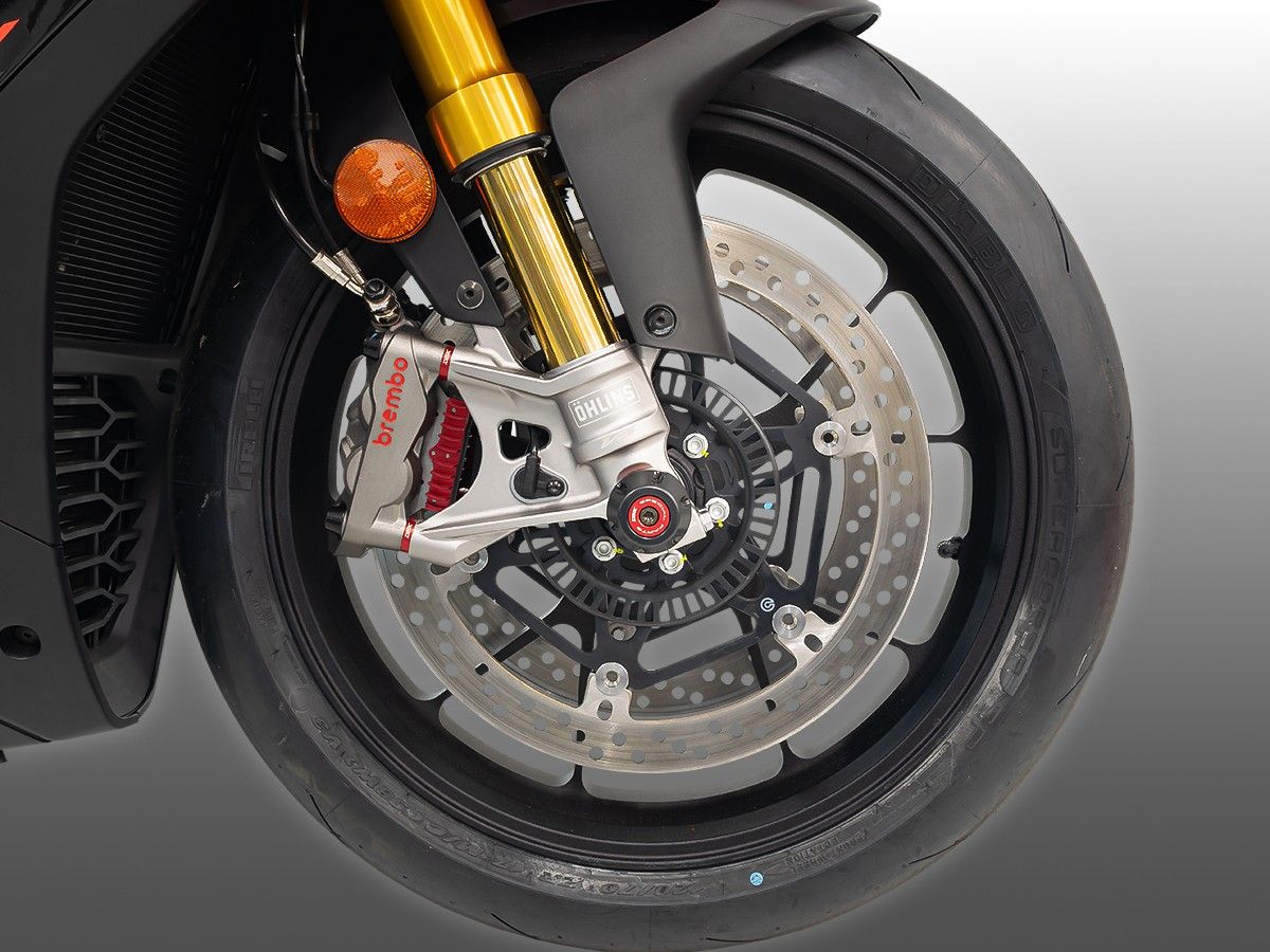 Ducabike Kit de protección de horquilla delantera CNC - Aprilia RSV4/TUONO
