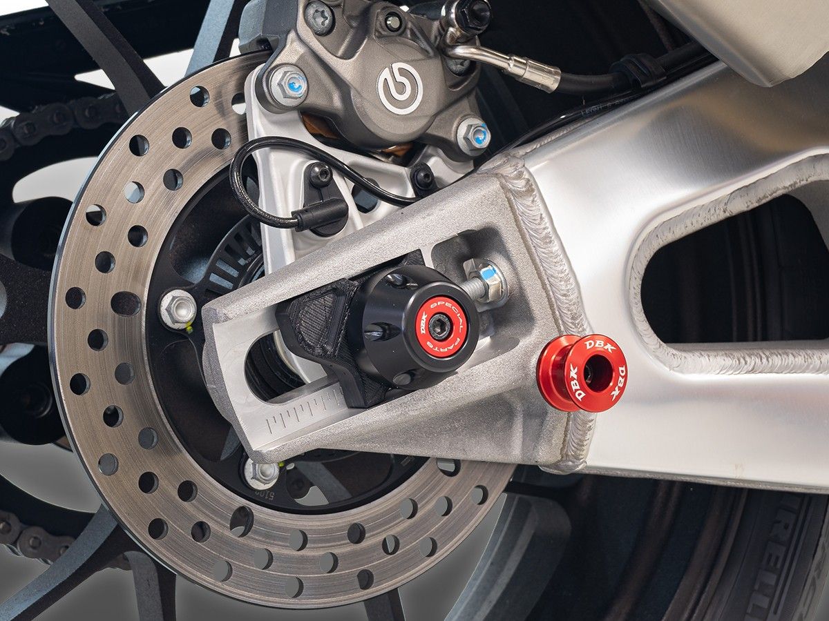 Ducabike Kit de protección del basculante trasero mecanizado por CNC - Aprilia RSV4 / TUONO