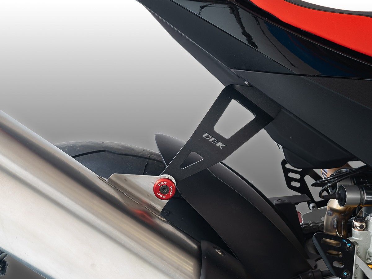 Ducabike Soporte de escape monoplaza Aprilia RSV4 / Tuono V4