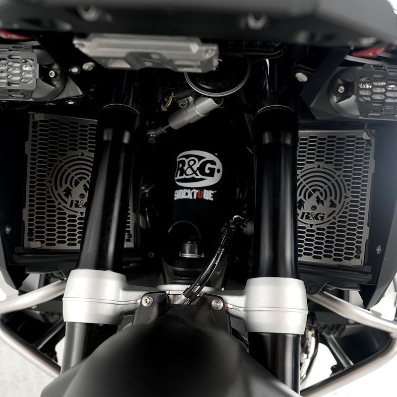 Protector de radiador R&G RACING Pro - negro para BMW R 1300 GS / ADV