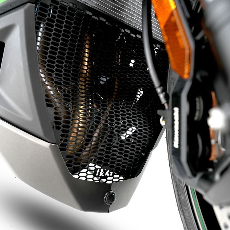 Protector de radiador R&G RACING Pro - negro para KAWASAKI NINJA 1000 S