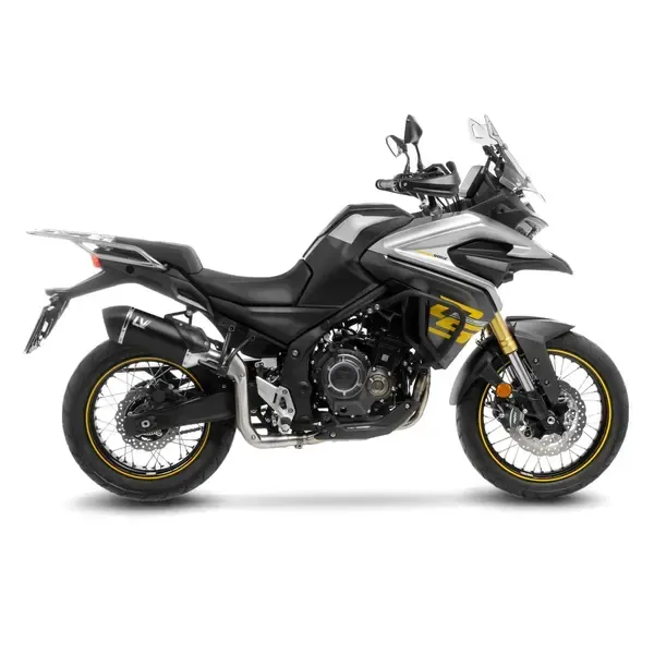 Escape Silenciador Slip-On LV-14 Black Edition LEOVINCE MUFFLER LV-14 VOGE VALICO 525DSX BK