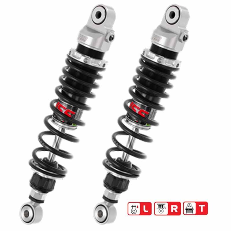 JUEGO AMORTIGUADORES TRASEROS YSS GAS TOP LINE ROYAL ENFIELD METEOR 650 SUPER