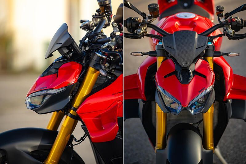 Cnc Racing Pantalla para Ducati Streetfighter V4 MY2025 - Carbono Cnc Racing Pantalla para Ducati Streetfighter V4 MY2025 - Carbono