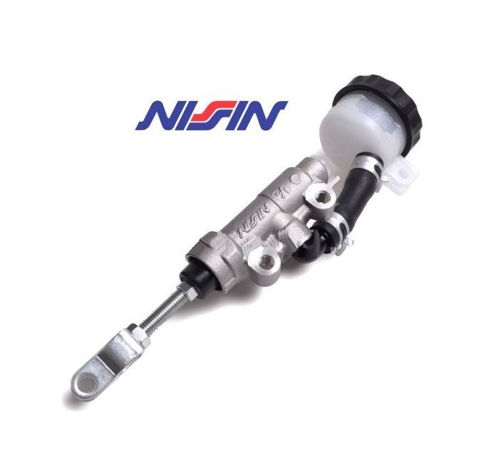 Bomba de freno trasera NISSIN Ø 12.7mm / 49mm - Plata Bomba de freno trasera NISSIN Ø 12.7mm / 49mm - Plata