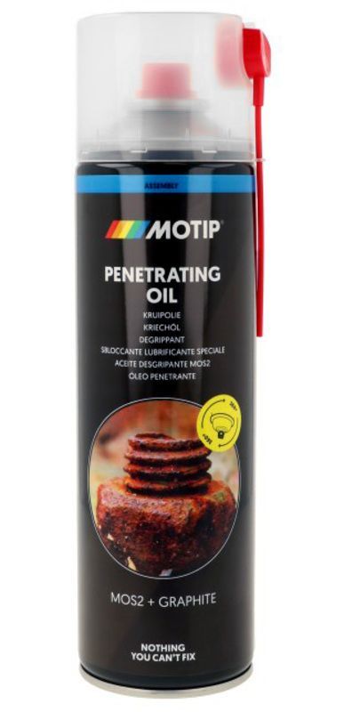 Lubricante aflojatodo MoS2 MOTIP spray 500ML