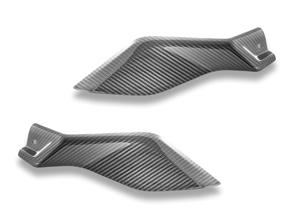 Ducabike Cubiertas inferiores del depósito de combustible en carbono brillante para BMW R1300GS Adventure