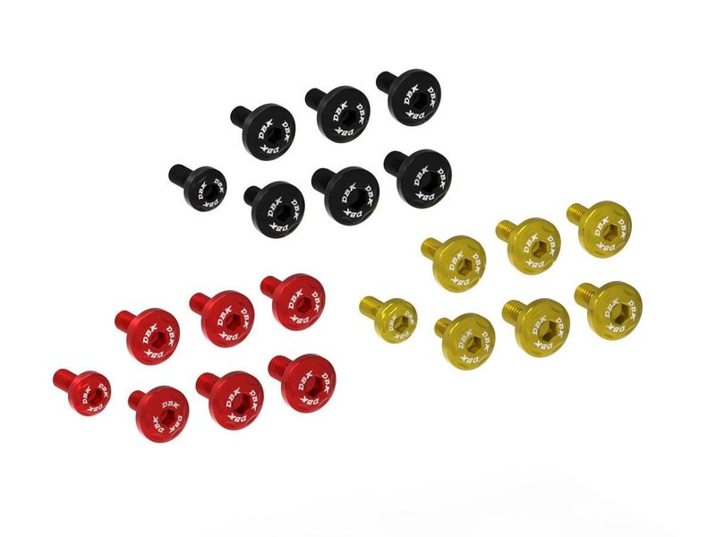 Ducabike Kit de tornillos para panel izquierdo mecanizado por CNC - Ducati Monster V2 2026