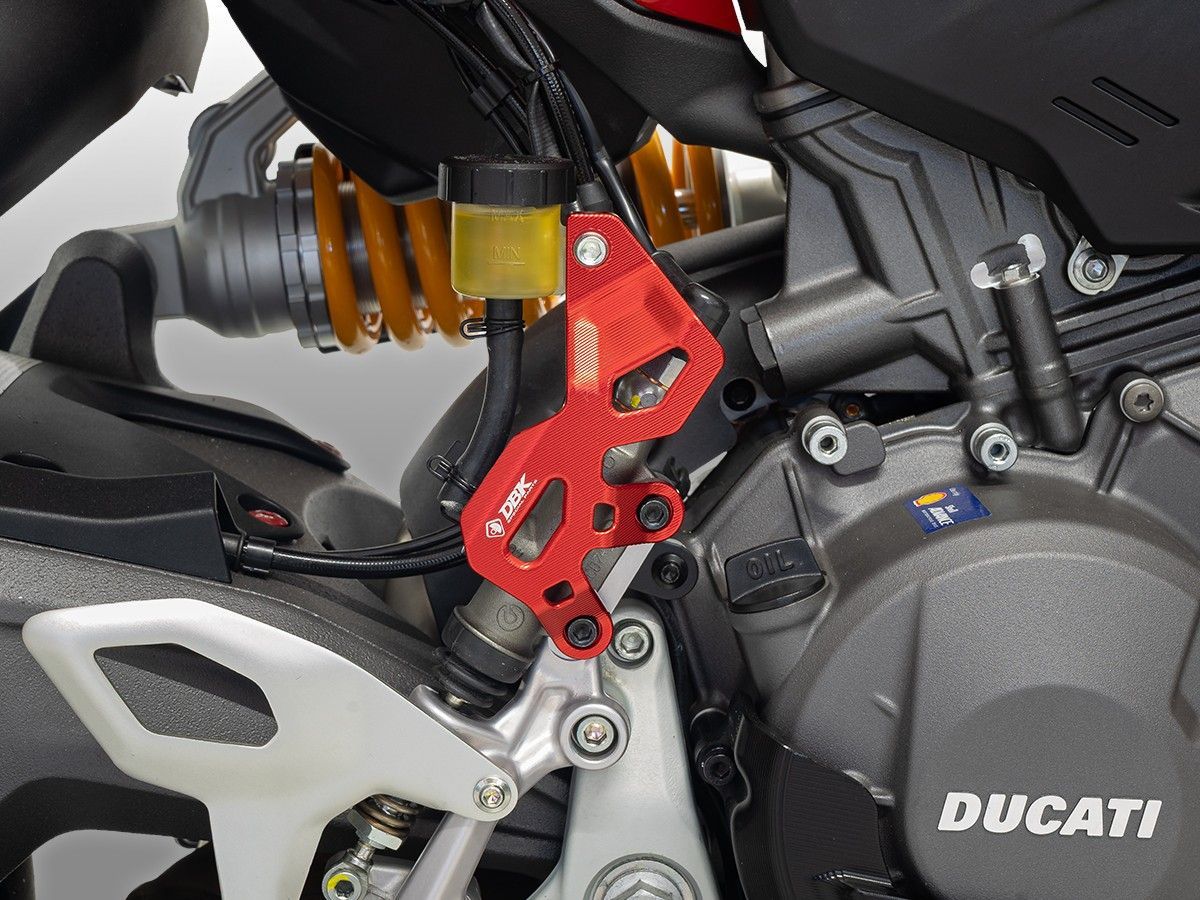 Ducabike Protección de la bomba de freno trasero para Ducati Panigale/Streetfighter/Monster V2 2025