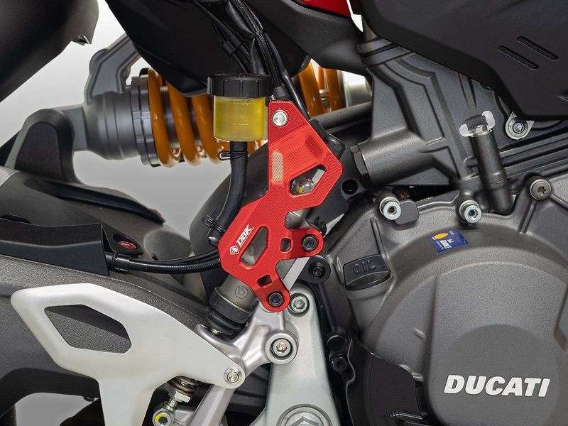 Ducabike Protección de la bomba de freno trasero para Ducati Panigale/Streetfighter/Monster V2 2025