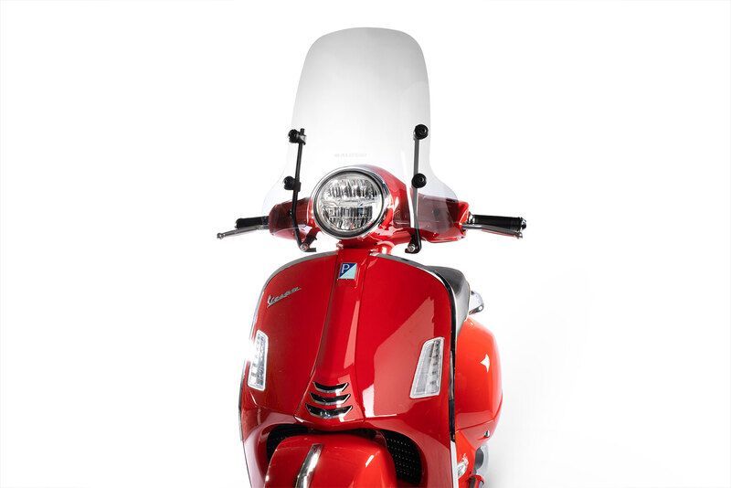 Cúpula MALOSSI Sport ahumado oscuro para Vespa GTS