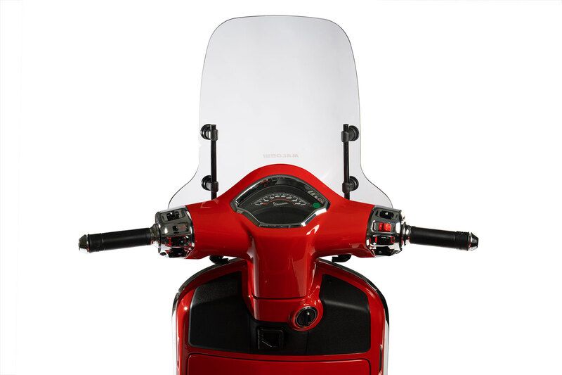 Cúpula MALOSSI Sport ahumado oscuro para Vespa GTS