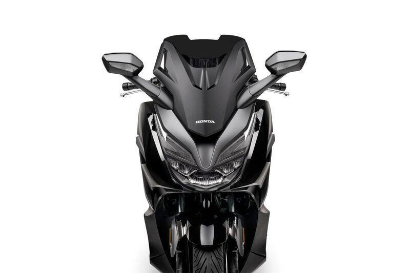 Cúpula MALOSSI Sport ahumado oscuro para HONDA FORZA