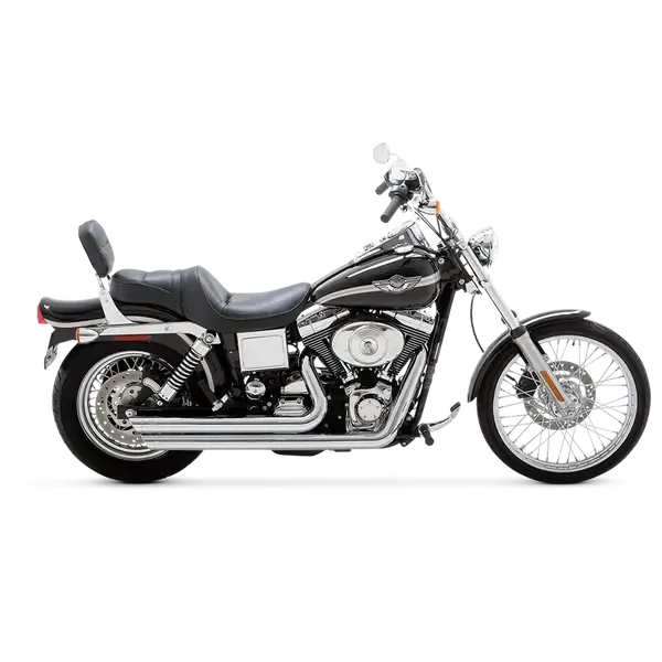 Sistema de escape Big Shots Staggered cromado Vance & Hines BIGSHOT RACE STAGGRD HARELY DAVIDSON 91-05DYNA