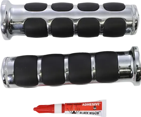 Puños ISO KURYAKYN GRIPS ISO - GL 75-10 & 12-17 - CHROME - 7/8 Puños ISO KURYAKYN GRIPS ISO - GL 75-10 & 12-17 - CHROME - 7/8" para Honda Goldwing