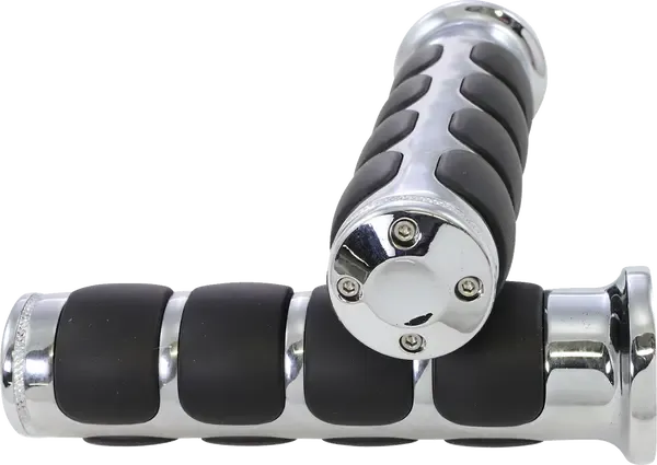 Puños ISO KURYAKYN GRIPS ISO - GL 75-10 & 12-17 - CHROME - 7/8