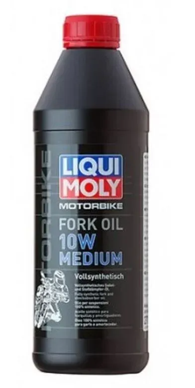 Aceite de horquilla / amortiguador LIQUI MOLY Sintético 10W Medium - Botella 1L