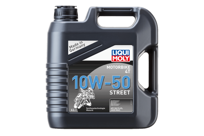 Aceite de motor LIQUI MOLY Advanced Full Synthetic 4T 10W-50 Street - Botella 1L