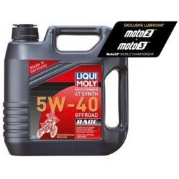 Aceite de motor LIQUI MOLY Sintético 4T 5W-40 Off-Road Race - Garrafa 4L