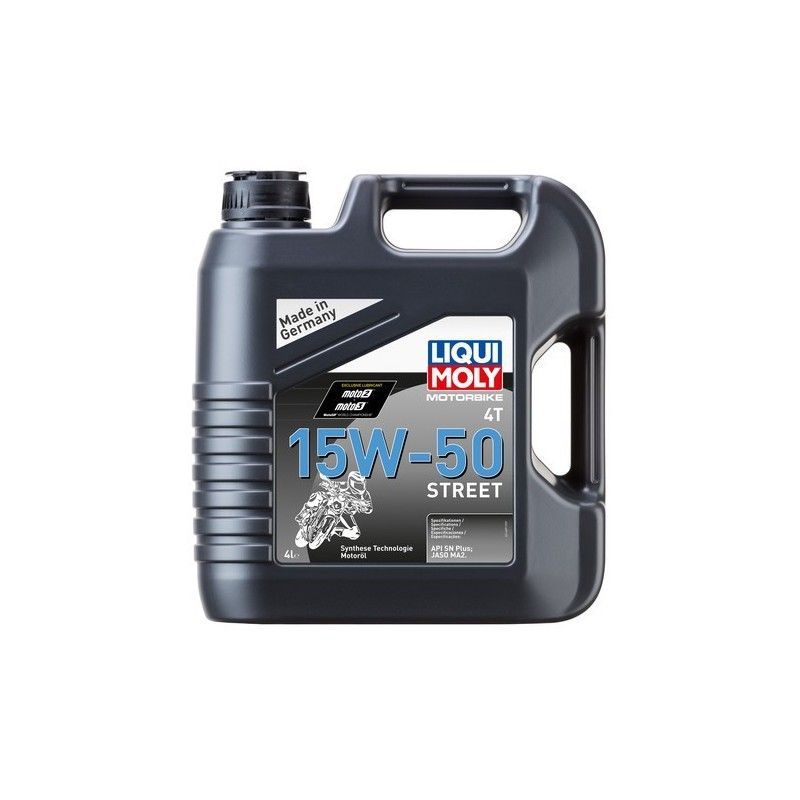 Aceite de motor LIQUI MOLY Advanced Full Synthetic 4T 10W-40 Street - Garrafa 4L