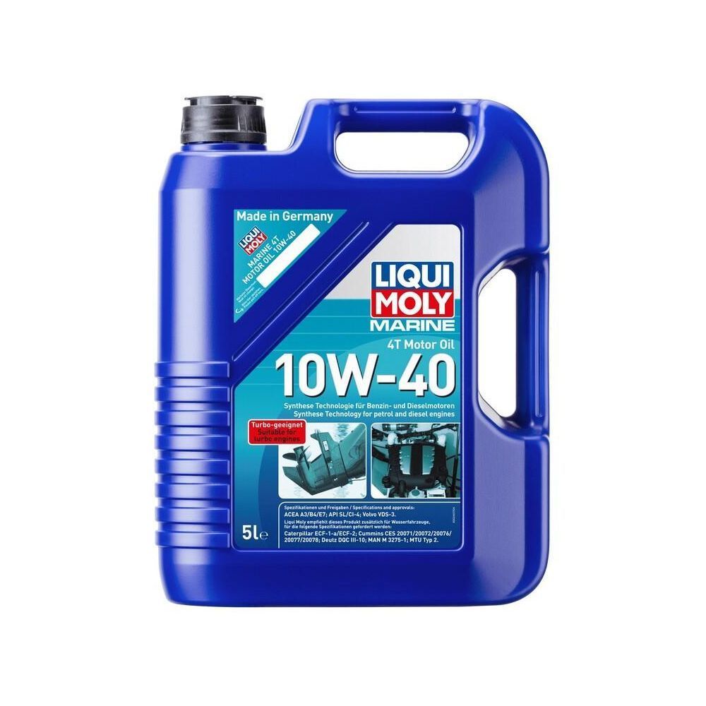 Aceite de motor LIQUI MOLY HC Sintético 4T 10W-40 Marine - Garrafa 5L